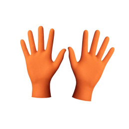 Latekso pirštinės Reflexx  1pora L dydis oranžinės
