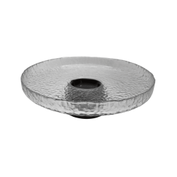 Stiklinis serviravimo indas ant kojelės