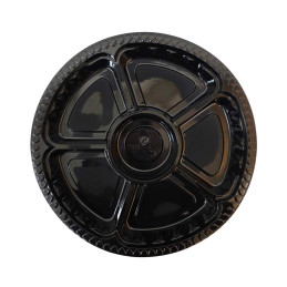 Plastikinis padėklas su dangčiu 1vnt  32 cm