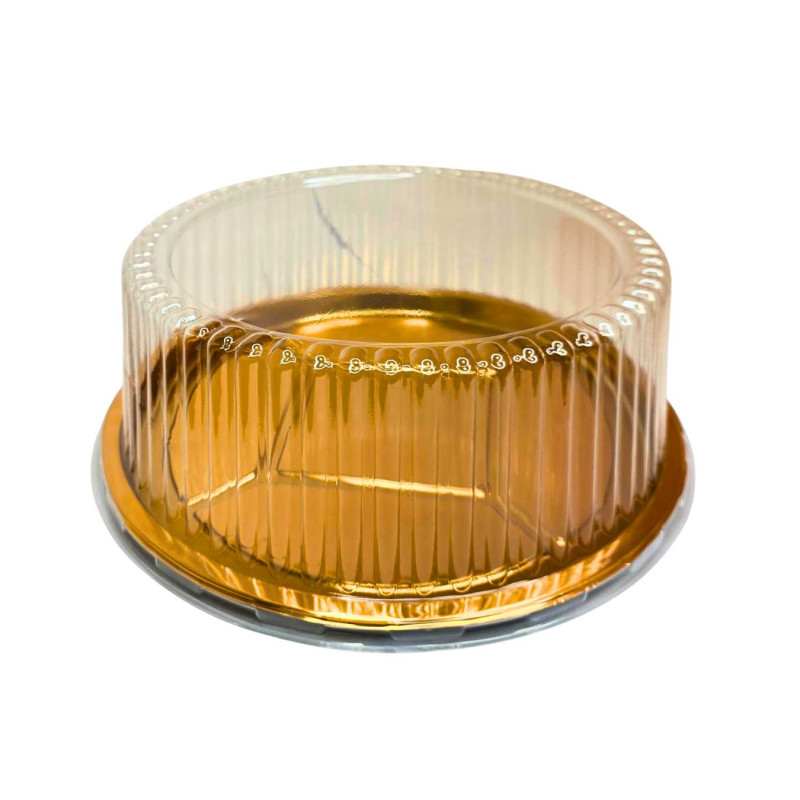 Plastikinis padėklas su dangčiu 1vnt užkandžiams  32 cm