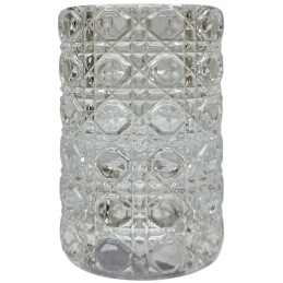 Stiklo žvakidė 8*5cm