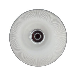 Stiklinis serviravimo indas ant kojelės