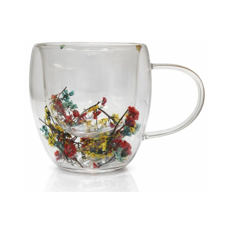 Dvigubo stiklo puodelis 1 vnt