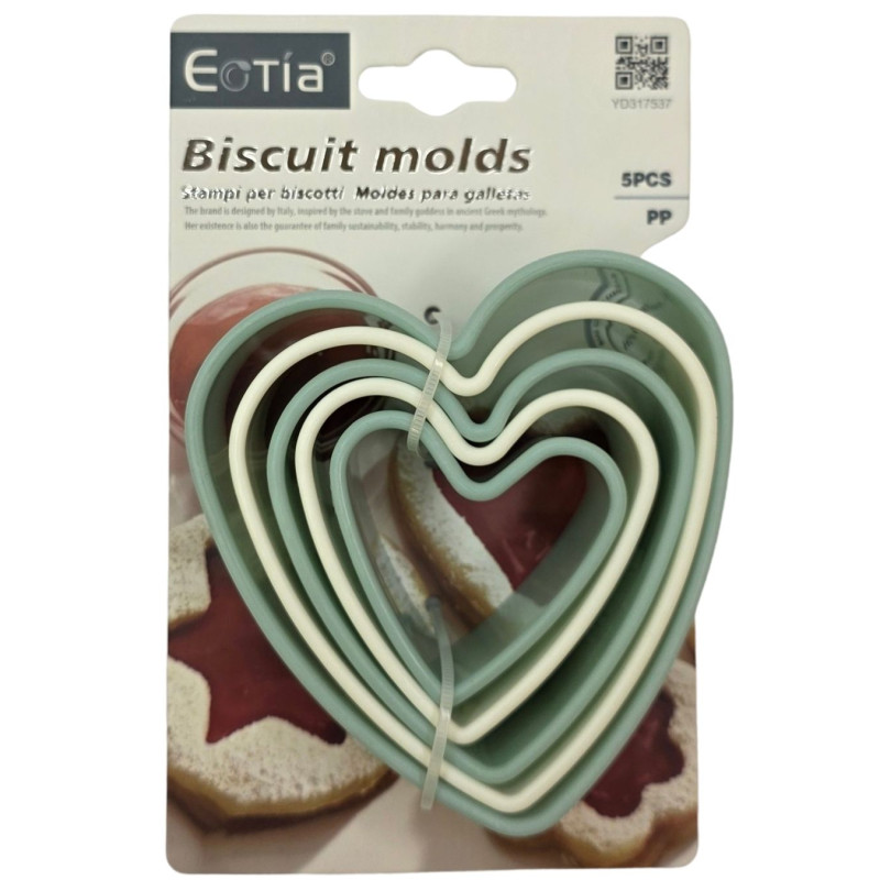 Plastikinės formelės 5 vnt