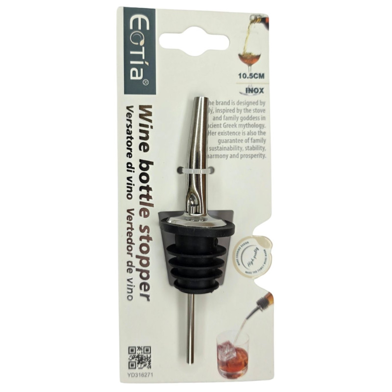 Nerūdijančio plieno kamštelis buteliui 1vnt