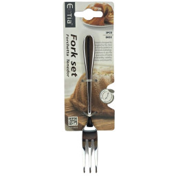 Nerūdijančio plieno desertinė šakutė 3vnt