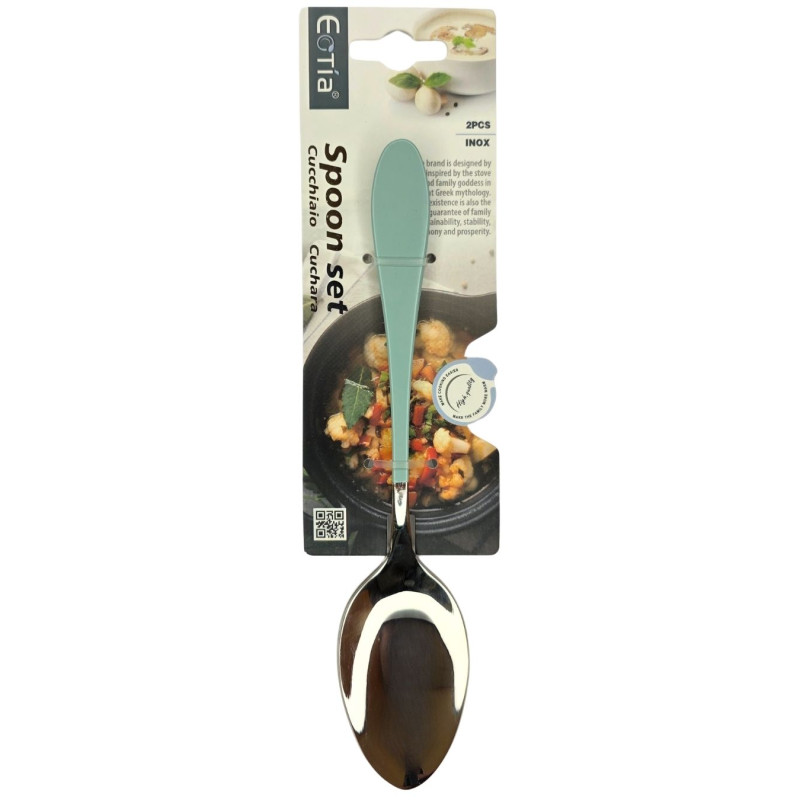 Nerūdijančio plieno šaukštas 2vnt