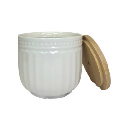 Keramikinė cukrinė su dangteliu