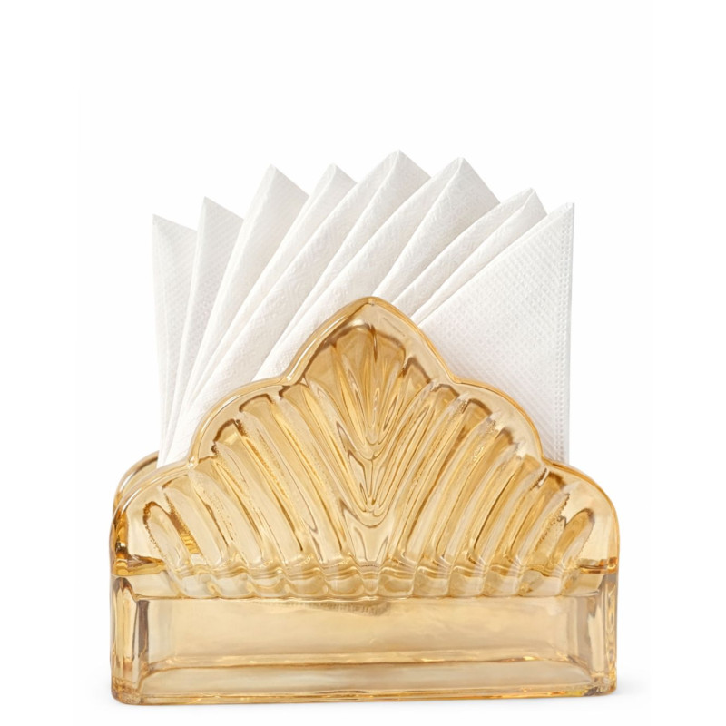 Stiklinis servetėlių laikiklis