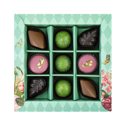 Šokoladinių saldainių rinkinys Žydinti pasaka, 95g