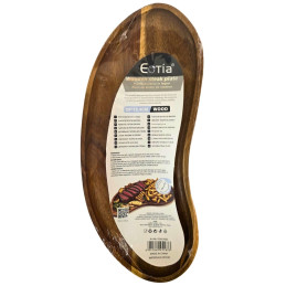 Medinė steiko lėkštė 29*12.4cm