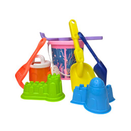 Žaislinis Smėlio kibirėlis su priedais