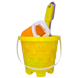 Žaislinis Smėlio kibirėlis su priedais