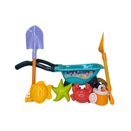 Žaislinis Smėlio karutis su priedais