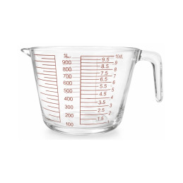 Stiklinis matavimo indelis 1vnt