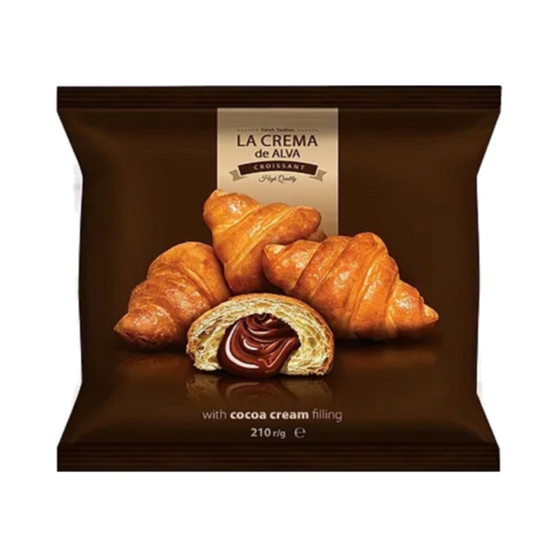 Kruasanai su kakavos kremo įdaru 210g