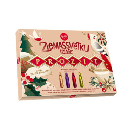 Saldainių rinkinys LAIMA su alkoholiu kalėdinis rinkinys 150g