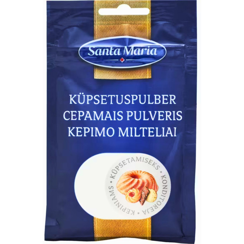Kepimo milteliai Santa Maria 45g