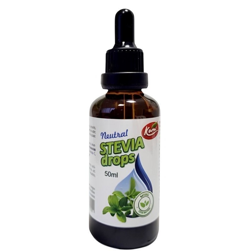 Neutralaus skonio Stevijos lašai 50ml