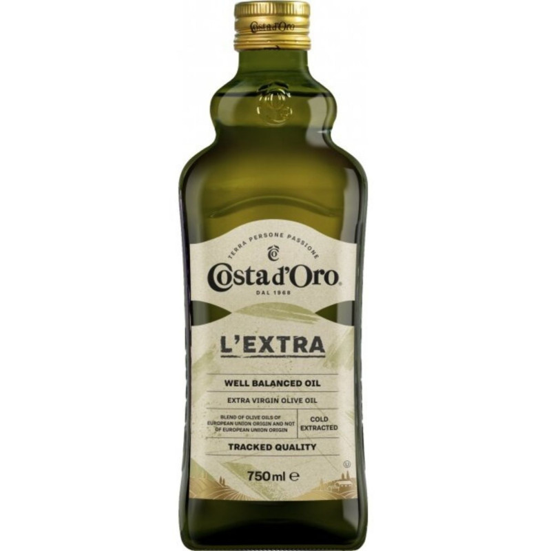 Grynas alyvuogių aliejus Costra doro 750ml