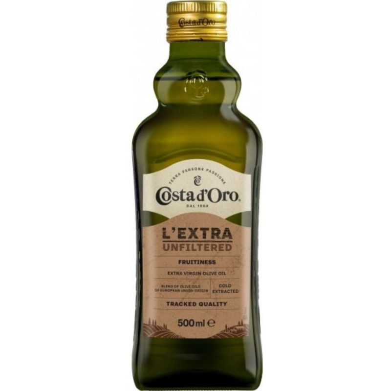 Grynas alyvuogių aliejus Costra doro 500ml