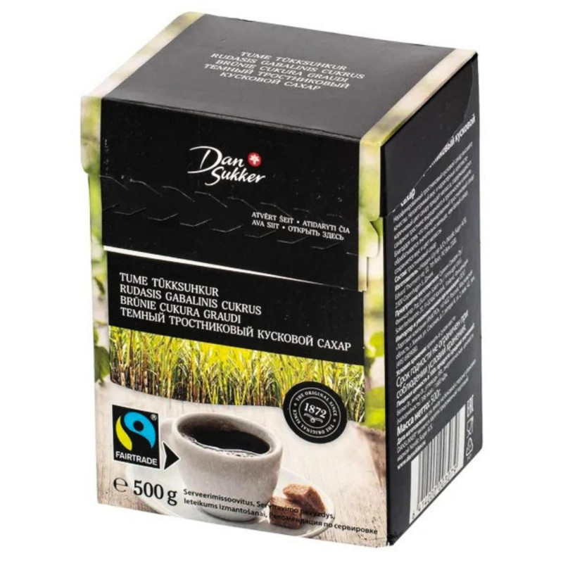 Rudasis gabalinis cukrus 500g