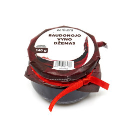 Raudonojo vyno džemas 140g