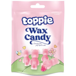 Saldainiai TOPPIE WAX CANDY strawberry, 40g