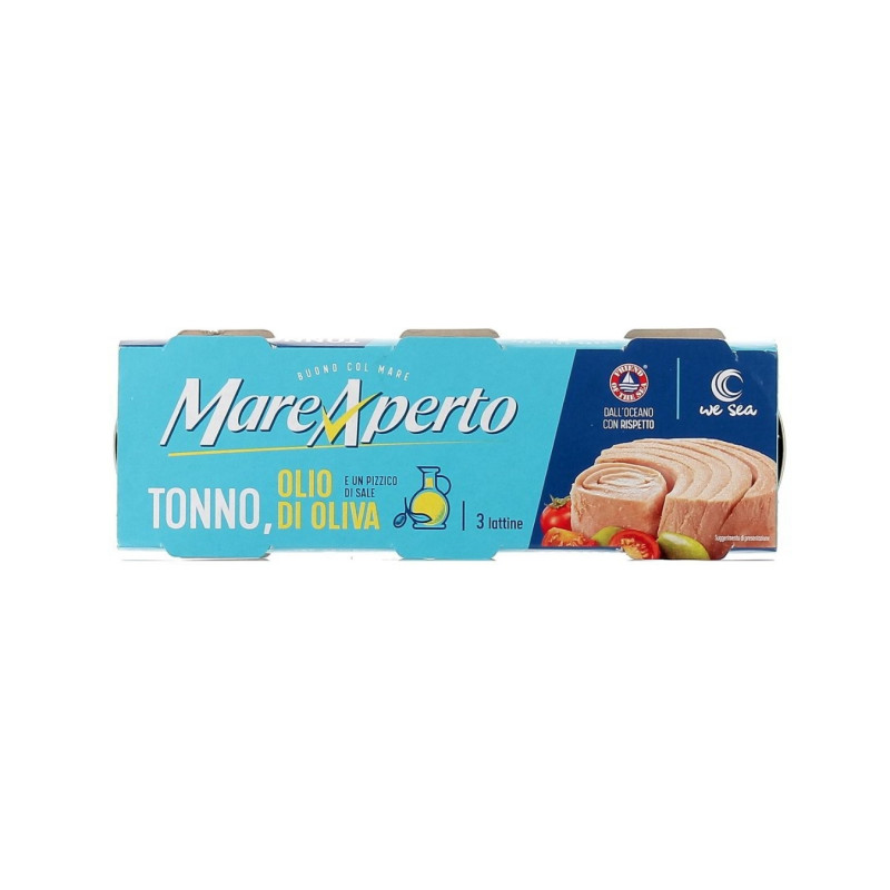 Tunai alyvuogių aliejuje Mare Aperto, 3x70g