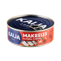 Konservuota skumbrė Kaija pomidorų padaže 240g