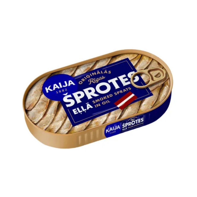 Šprotai aliejuje  Kaija 190g/133g