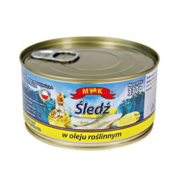 Silkė aliejuje MK 330g