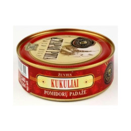 Žuvies kukuliai pomidorų padaže, 240g/144g