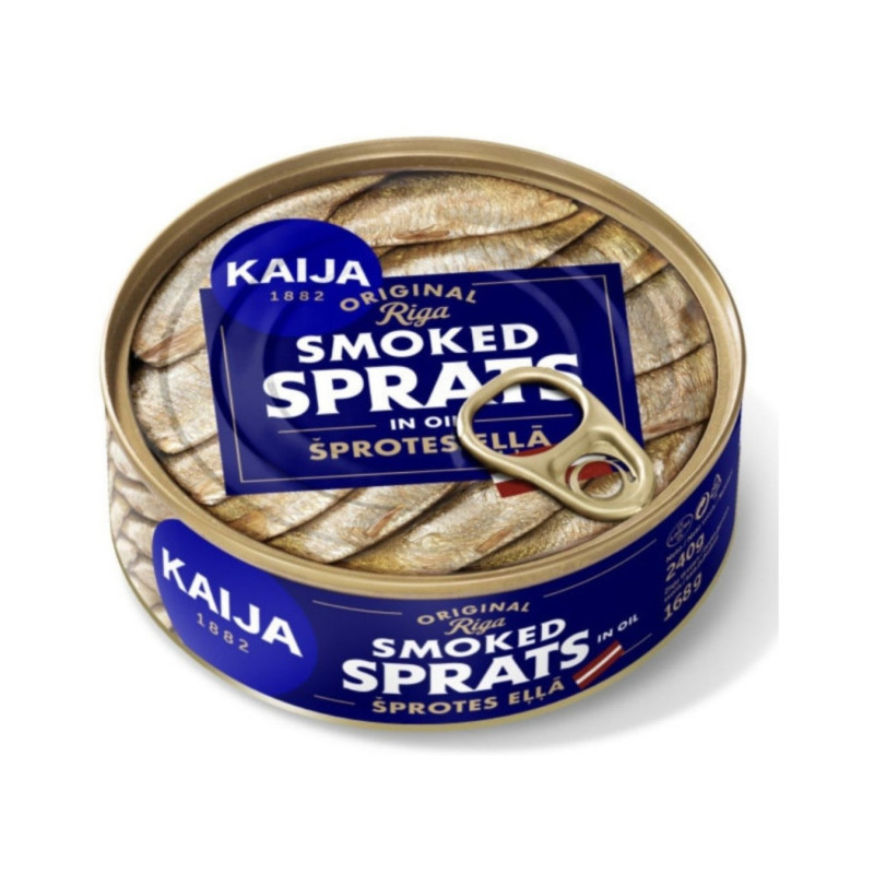 Šprotai aliejuje  Kaija 240g/168g