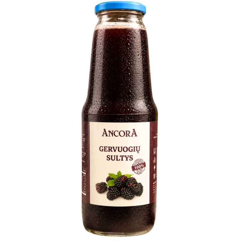 Ancora gervuogių sultys 100%, 1l