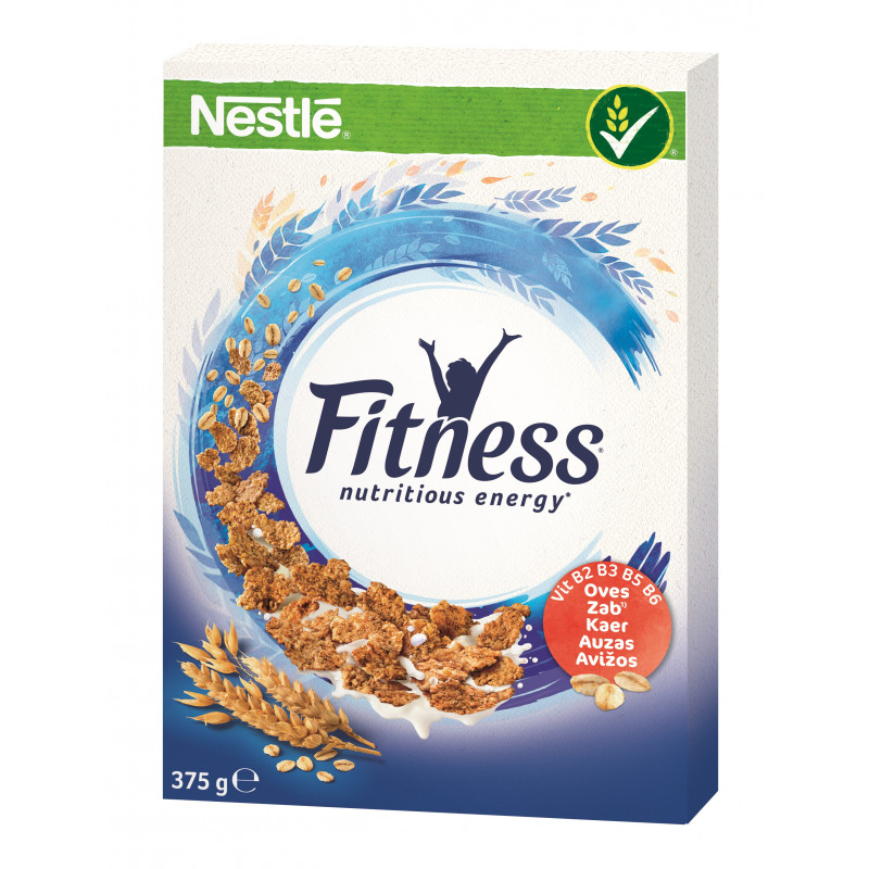 Kviečių dribsniai  Nestle  Fitness, 375g