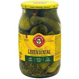 Marinuoti agurkai  Kėdainių legendiniai 850g/440 g
