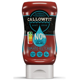 Callowfit Tomato Ketchup padažas su saldikliu, 300ml