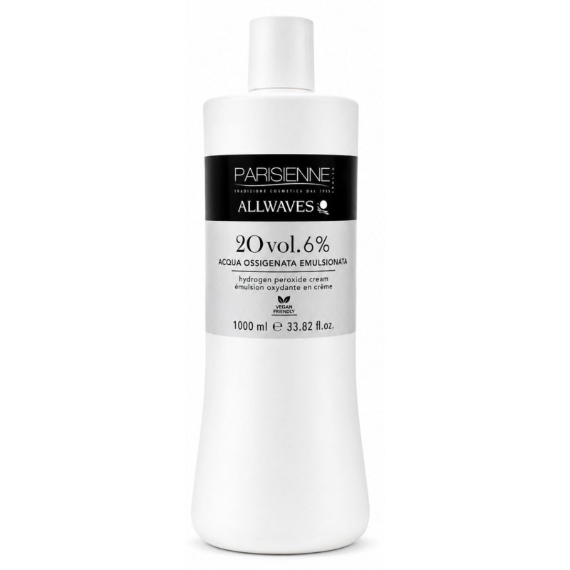 Vandenilio peroksido kremas 20vol. 6% Allwaves, 1000ml