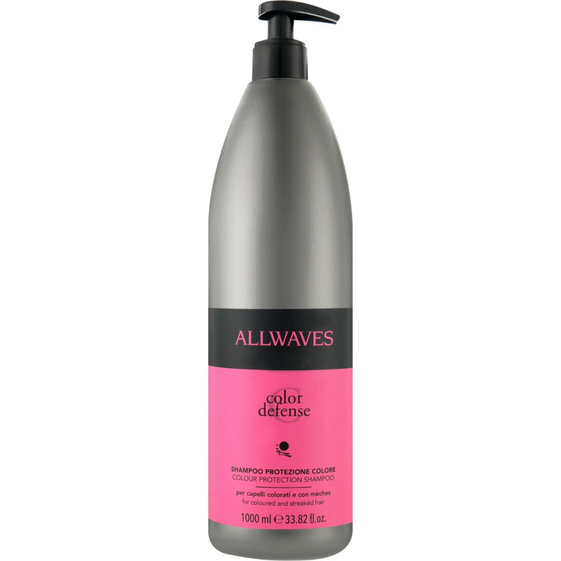 Šampūnas Allwaves Color defense 1l