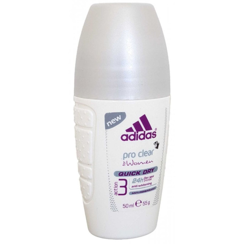 Moteriškas rutulinis dezodorantas Adidas Pro Clear 50ml