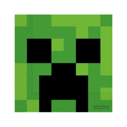 Servetėlės popierinės 20vnt  33*33 cm Minecraft