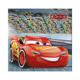 Servetėlės popierinės 20vnt  33*33 cm Cars
