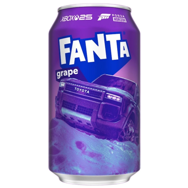 Gazuotas gėrimas Fanta grape, 355 ml