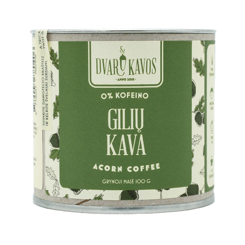 Dvaro kavos Gilių kava 0% kofeino, 100g
