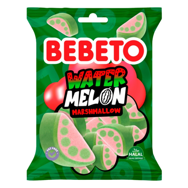 Zefyrai Bebeto arbūzų skonio, 60g