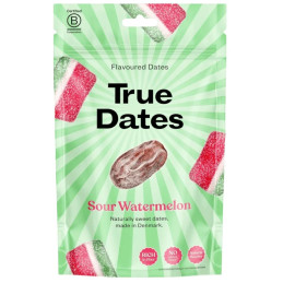 Datulės True Dates 100g arbūzų skonio, rūgščios