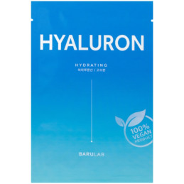 Lakštinė veido kaukė BARULAB Hyaluron, 23g
