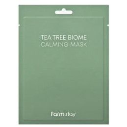 Veido kaukė „Farmstay Tea Tree Biome Calming“, 25 ml