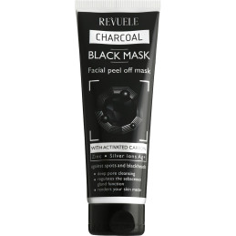 Veido kaukė REVUELE No Problem Black, 80ml